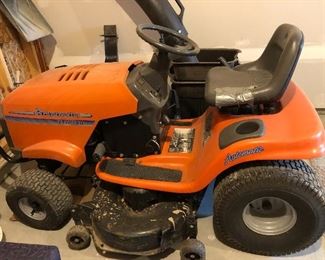 Husqvarna YTH 150 riding mower with bagger $750