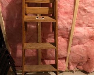 Wooden ladder $20