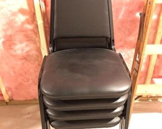 Set of 4 banquet chairs $40