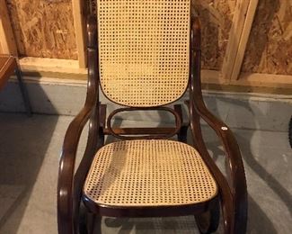 Bentwood rocker $95