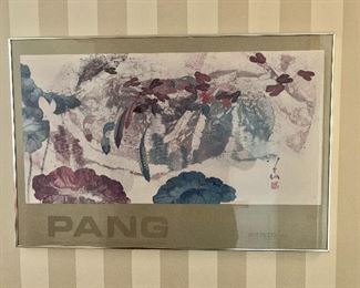 $175 Pang Tseng Ying Art Expo San Francisco poster 1981 24.25" H x 36.25" W. 