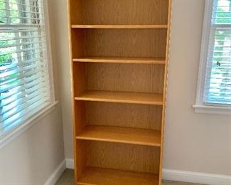 $95 - Book case #2 - as is - some minor marks on right side - 30"W x 72"H x 12"D