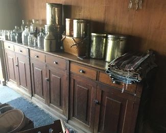 Oak Cabinet (Bar Back)