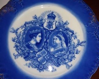 wedgwood queen victoria diamond jubilee 9-inch plate