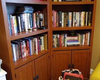 books and bookshelves
