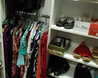 more clothes and shoes