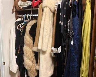 furs and vintage clothing 