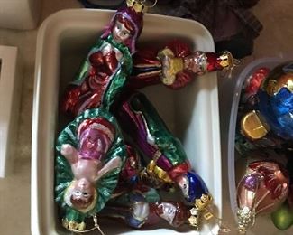 Nativity ornament set