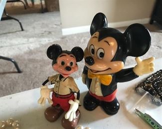 Vintage Disney figures 