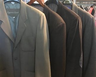 Hugo Boss sport coat and others