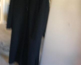 All cashmere women’s black coat