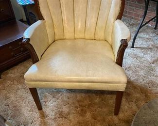One of a pair of chairs from the Greenbrier Hotel, circa 1940