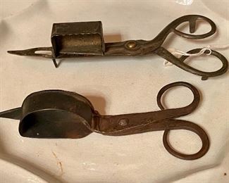 Antique Candle Snuffer and Wick Trimmer