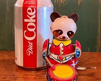 Vintage Chinese Drumming Panda 