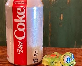 Vintage Made in Japan Tin Toy Frog