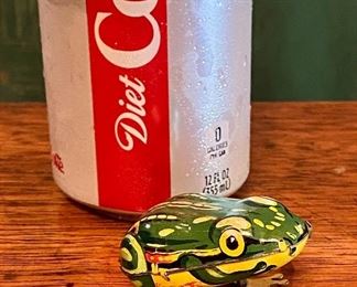 Kohler Made in Western Germany Tin Toy Frog