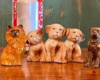 Vintage Dog Figurines - 3 pc
