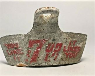 https://www.ebay.com/itm/124716972337	TM0021 Rare Original Starr 7up Bottle Opener Number 18
