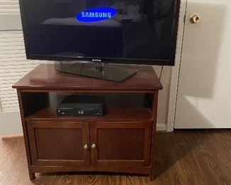 TV stand with Electronics