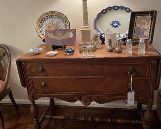 Antique sideboard buffet 