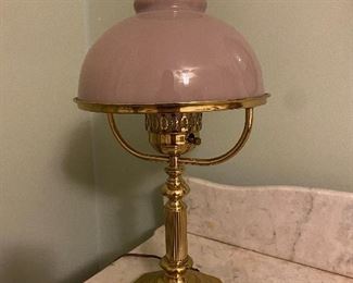 Vintage table lamp (as is)