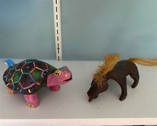 Turtle and horse art