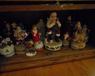 Santa Claus Music Boxes
