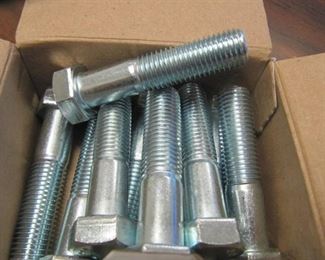 NEW Box of 10 Hillman Group 16-mm- 2.00 x 70-mm Zinc Plated Metric Hex Bolts