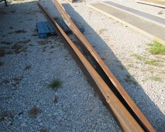 1 LOT 23' 6"  NEW SECTION OF RAILROAD IRON Your Buying 1 23' 6" Section
