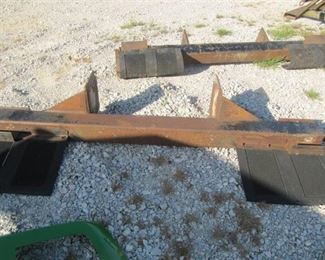 Lot of (1) Forklift Hitch and Carrier that Bolts on Trucks and /or Trailers