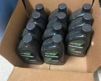 Kawasaki Performance Oils SAE 10W-40 ATV/UTV Oil, 4-Stroke Engine Oil, 11 Quarts