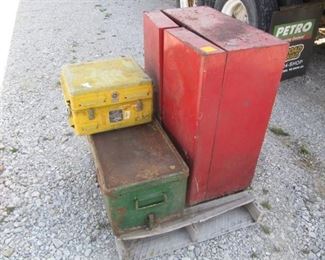 Assortment of Tool Boxes/ Naval Aircraft Box