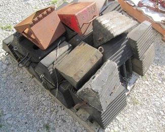 Pallet full of Truck Trailer and Vehicles  Wheel Chocks
