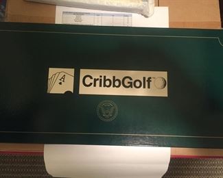 CribbGolf original concept game--signed and numbered by inventor 