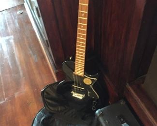 Electric guitar sold with amp
