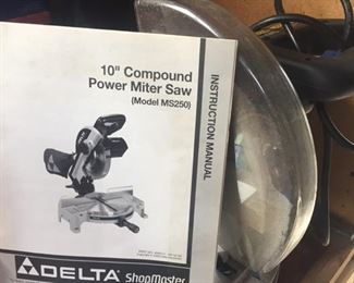 compound miter saw-like new
