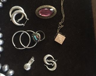 more silver and vintage jewelry