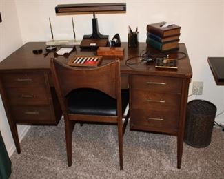 Desk is great Broyhill Premier Saga Desk Mid Century Modern Vintage. The chair is also a Broyhill 