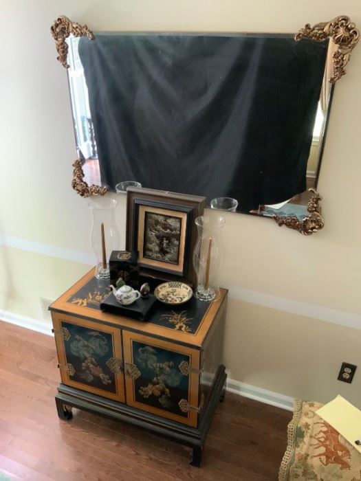East Asian Cabinet Mirror