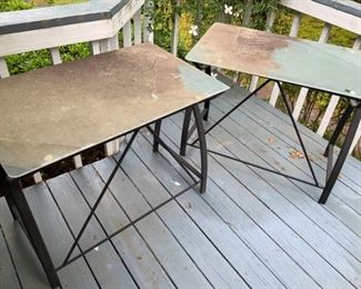 Glasstop Metal Tables Project