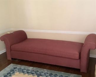 Mauve Fainting Chaise Lounge