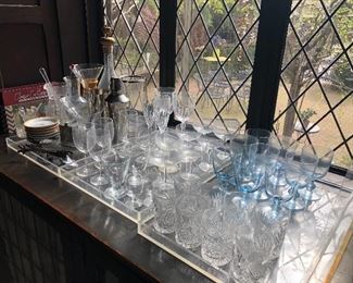 Barware and glassware