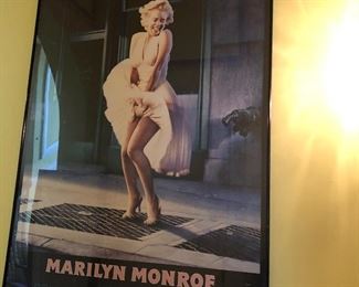 Large poster - framed