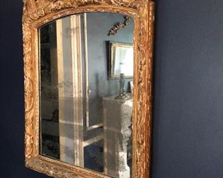 large gilded mirror
