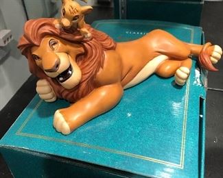 Disney Lion King collectible porcelain