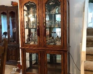Lovely large curio caninet