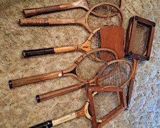 Antique Tennis Rackets