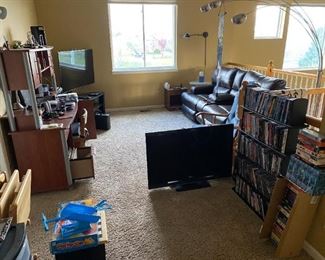 More space for stuff along with the DVD's
