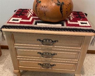 Thomasville Chairside Chest 28x17x25h Terrace Garden Collection