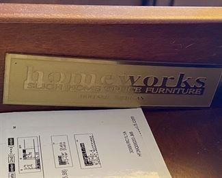 Homeworks Sligh Home Office Furniture Corner Desk